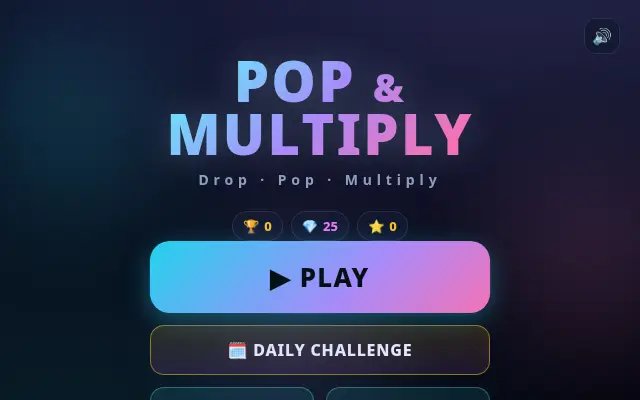 Pop & Multiply gameplay